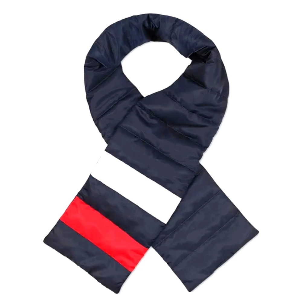 Tommy Hilfiger Sky Captain Men's Quilted Puffer Scarf